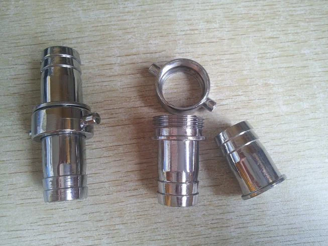 Japan Type Zinc Alloy Die Casting Tube Fitting Of Tube Joint Or Tube Coupling Or Pipe Connection Tee Elbow